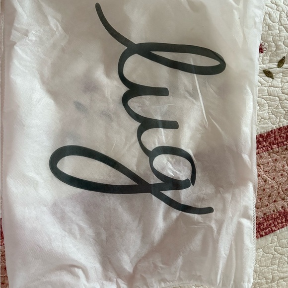 Lug Tempo XL Vegan Leather Quilted Tote in Tan - Picture 9 of 10